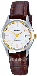 Lorus Classic Biały/Skóra Ø28 mm RH781AX9