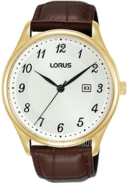 Lorus Classic Biały/Skóra Ø42 mm RH910PX9