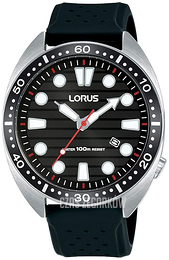 Lorus Classic Czarny/Guma Ø42 mm RH929LX9