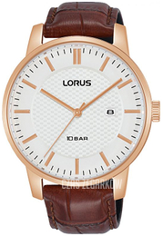 Lorus Dress Biały/Skóra Ø42 mm RH978NX9