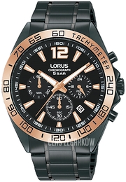 Lorus Classic Czarny/Stal Ø42 mm RT336JX9