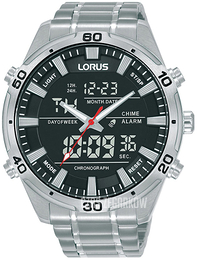 Lorus Sport Czarny/Stal Ø46 mm RW651AX9