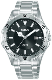 Lorus Solar Czarny/Stal Ø40 mm RX395AX9