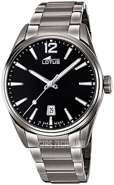 Lotus Chrono Czarny/Stal Ø42 mm 18684/3
