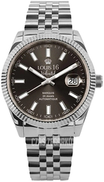 Louis XVI Marquis Czarny/Stal Ø42 mm LXVI3020