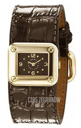 Marc by Marc Jacobs Dress Brązowy/Skóra MBM1134