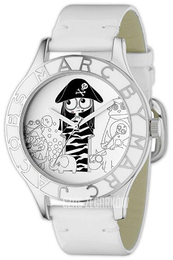 Marc by Marc Jacobs Biały/Skóra Ø40 mm MBM1146