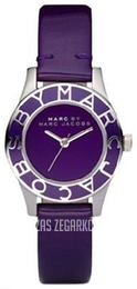 Marc by Marc Jacobs Blade Purpurowy/Skóra Ø26 mm MBM1158