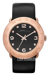 Marc by Marc Jacobs Amy Czarny/Skóra Ø36 mm MBM1225