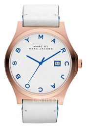Marc by Marc Jacobs Henry Biały/Skóra Ø43 mm MBM1249