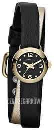 Marc by Marc Jacobs Amy Czarny/Skóra Ø20 mm MBM1257