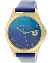 Marc by Marc Jacobs Niebieski/Skóra Ø36 mm MBM1321