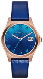 Marc by Marc Jacobs Niebieski/Skóra Ø30 mm MBM1324