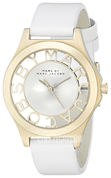 Marc by Marc Jacobs Biały/Skóra Ø35 mm MBM1339