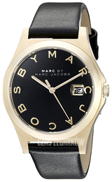 Marc by Marc Jacobs Czarny/Skóra Ø37 mm MBM1357