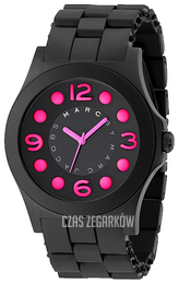 Marc by Marc Jacobs Pelly Czarny/Stal Ø40 mm MBM2529