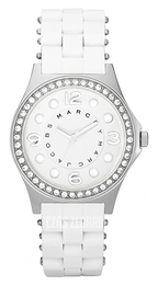 Marc by Marc Jacobs Pelly Biały/Stal Ø36 mm MBM2535