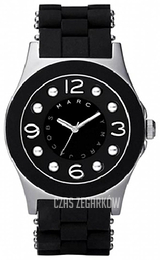Marc by Marc Jacobs Pelly Czarny/Stal Ø37 mm MBM2544