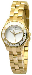 Marc by Marc Jacobs Blade Biały/Stal w odcieniu złota Ø28 mm MBM3051