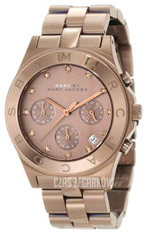Marc by Marc Jacobs Blade Brązowy/Stal Ø40 mm MBM3121