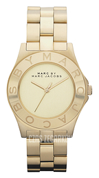 Marc by Marc Jacobs Blade Żółte złoto/Stal w odcieniu złota Ø36.5 mm MBM3126