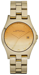 Marc by Marc Jacobs Henry Szampański/Stal w odcieniu złota Ø36 mm MBM3151