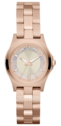 Marc by Marc Jacobs Baby Dave Żółte złoto/Stal w kolorze różowego złota Ø40 mm MBM3235