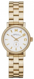 Marc by Marc Jacobs Biały/Stal w odcieniu złota Ø28 mm MBM3247