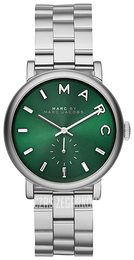Marc by Marc Jacobs Baker Zielony/Stal Ø36 mm MBM3342