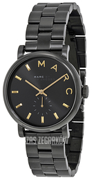 Marc by Marc Jacobs Baker Czarny/Stal Ø36 mm MBM3358