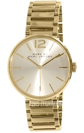 Marc by Marc Jacobs Dress Żółte złoto/Stal w odcieniu złota Ø36 mm MBM3401
