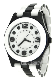 Marc by Marc Jacobs Pelly Biały/Plastik Ø40 mm MBM3502