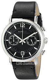Marc by Marc Jacobs Czarny/Skóra Ø42 mm MBM5074