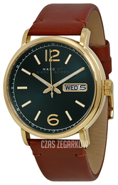 Marc by Marc Jacobs Dress Zielony/Skóra Ø42 mm MBM5077