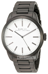 Marc by Marc Jacobs Dress Biały/Stal Ø44 mm MBM5089