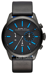 Marc by Marc Jacobs Czarny/Skóra Ø44 mm MBM5096