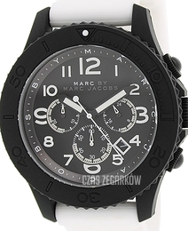 Marc by Marc Jacobs Rock Chrono Czarny/Guma Ø46 mm MBM5525