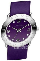 Marc by Marc Jacobs Amy Purpurowy/Skóra Ø36 mm MBM8530