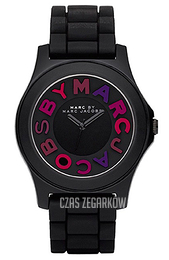 Marc by Marc Jacobs Sloane Czarny/Plastik Ø40 mm MBM8536