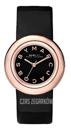 Marc by Marc Jacobs Marci Czarny/Skóra Ø26 mm MBM8558