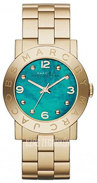 Marc by Marc Jacobs Amy Niebieski/Stal w odcieniu złota Ø36 mm MBM8624