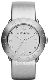 Marc by Marc Jacobs Amy Srebrny/Skóra Ø36 mm MBM8626