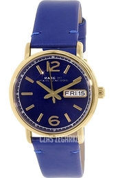 Marc by Marc Jacobs Niebieski/Skóra Ø38 mm MBM8650