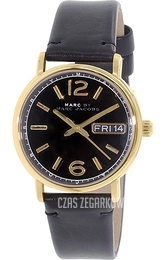 Marc by Marc Jacobs Czarny/Skóra Ø38 mm MBM8651