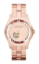 Marc by Marc Jacobs Henry Różowe złoto/Stal w kolorze różowego złota Ø40 mm MBM9710