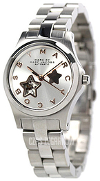 Marc by Marc Jacobs Srebrny/Stal Ø38 mm MBM9711