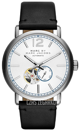 Marc by Marc Jacobs Dress Srebrny/Skóra Ø42 mm MBM9716