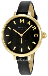 Marc by Marc Jacobs Dress Czarny/Skóra Ø36 mm MJ1416