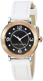 Marc by Marc Jacobs Riley Czarny/Skóra Ø37 mm MJ1517