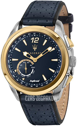 Maserati Traguardo Niebieski/Skóra Ø45 mm R8851112002